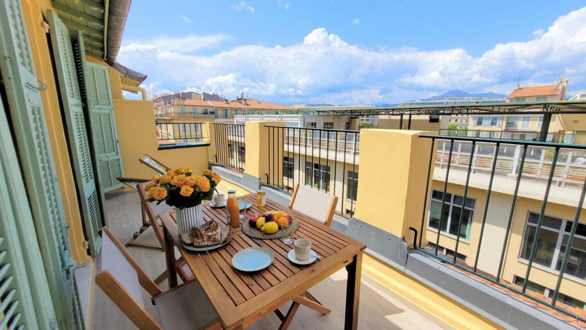 Ze Perfect Place - Opera Nice - Appartement 2 Chb - Ac - Terrasse Kültér fotó