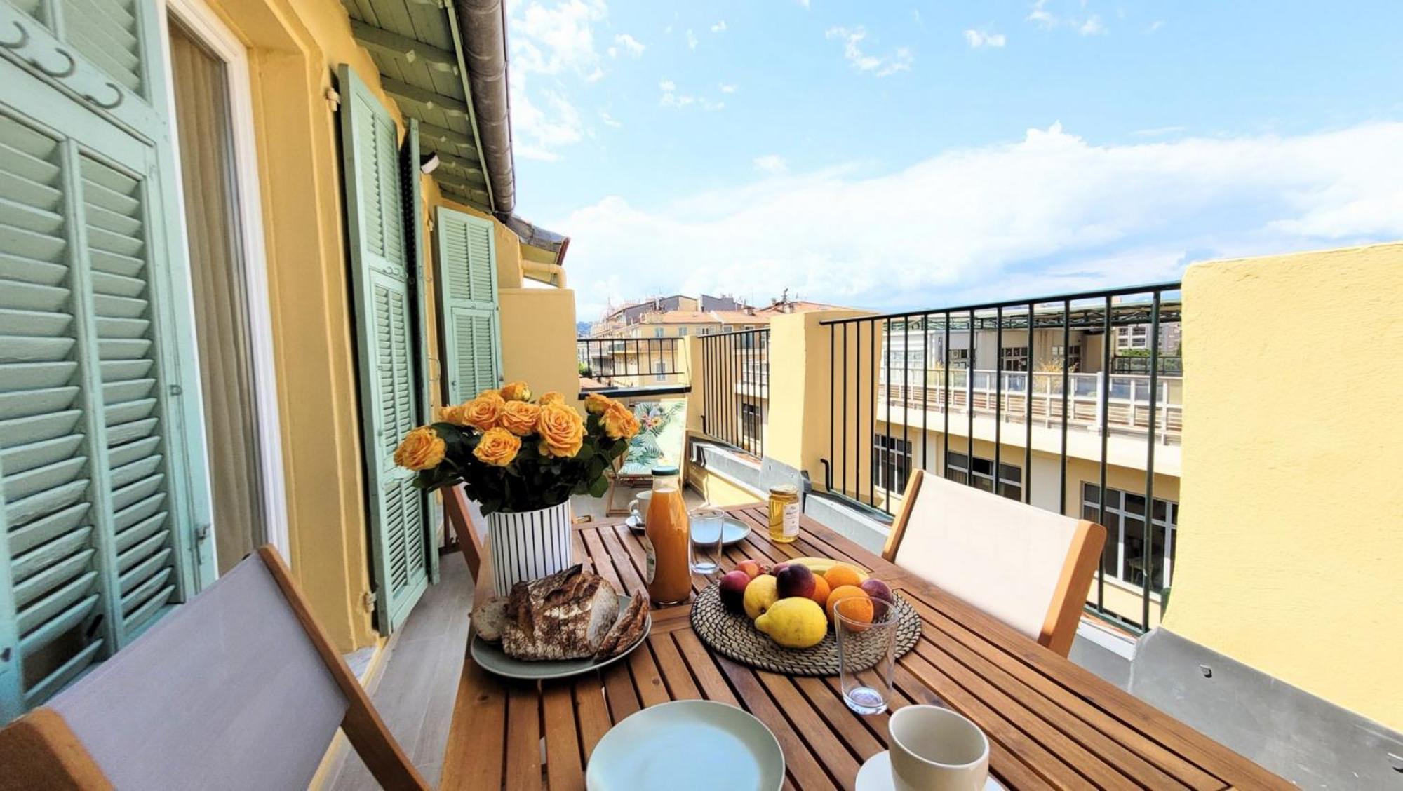 Ze Perfect Place - Opera Nice - Appartement 2 Chb - Ac - Terrasse Kültér fotó